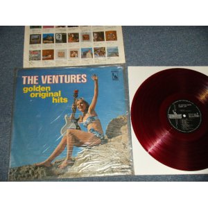 Photo: THE VENTURES ベンチャーズ -  GOLDEN ORIGINAL HITS 太陽の街 (Ex+++/MINT-) / 1967 JAPAN ORIGINAL "2000 Yen Mark"  "RED WAX" used LP 