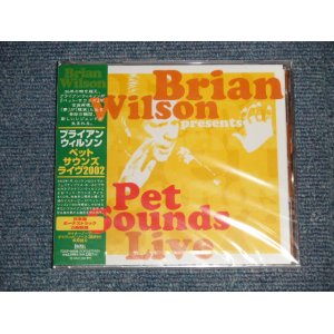 Photo: BRIAN WILSON ブライアン・ウイルソン - PET SOUNDS LIVE 2002 (SEALED) /2002 JAPAN ORIGINAL "Brand New Sealed"  CD