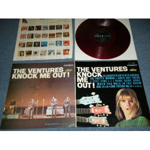 Photo: THE VENTURES ベンチャーズ - KNOCK ME OUT (Ex++/Ex Looks:Ex-) / 1965 JAPAN ORIGINAL "SOFT COVER" "¥1,750 Mark" "RED WAX" Used L 