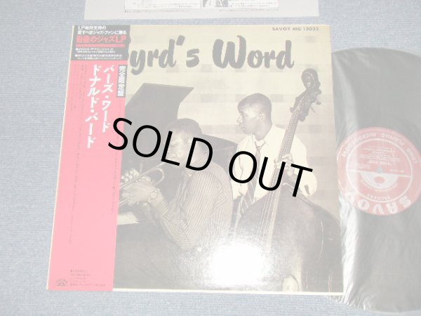 Photo1: DONALD BYRD ドナルド・バード - BYRD'S WORD(MINT/MINT) / 1991 JAPAN Used LP with OBI 