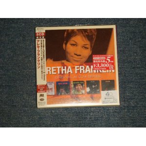 Photo: ARETHA FRANKLIN アレサ・フランクリン - 5 ORIGINAL ALBUMS (Sealed) / 2010 JAPAN+US AMERICA "BRAND NEW SEALED" CD  With OBI 