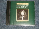 Photo: SANDYNDENNY サンディ・デニー - THE BEST OF ベスト・オブ (MINT-/MINT) / 1987 JAPAN Used CD 
