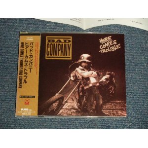 Photo: BAD COMPANY バッド・カンパニー - HERE COMES TROUBLE ヒアー・カムズ・トラブル (MINT-/MINT) / 1992 JAPAN Used CD With OBI 