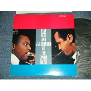 Photo: STAN GETZ AND J. J. JOHNSON スタン・ゲッツ＆ J. J. ジョンソン  - AT THE OPERA HOUSE オペラ・ハウスのゲッツとJ. J.  (Ex++/MINT-) / 1980 Japan REISSUE Used LP