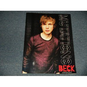 Photo: BECK - MUTATIUNS 1999 JAPAN TOUR  PROGRAM Book(MINT-) / 1999 JAPAN ORIGINAL TOUR BOOK 