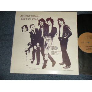 Photo: THE ROLLING STONES ローリング・ストーンズ - SHE'S SO COLD (WHITE SLICK SHEET Version) (MINT-/MINT-) / 1982 BOOT COLLECTORS Used LP