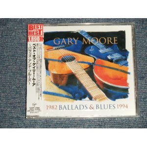 Photo: GARY MOORE ゲイリー・ムーア  - 1982 BALLADS & BLUES 1994 ベスト・オブ・ゲイリー・ムーア (SEALED) /  2004 Japan "Brand New Sealed" CD with OBI