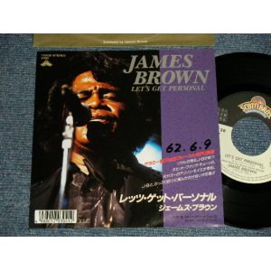 Photo: JAMES BROWN ジェームス・ブラウン - A)LET'S GET PERSONAL   B)REPEAT THE BEAT (Ex++/MINT- WOFC) / 1987 JAPAN ORIGINAL "PROMO" Used 7"45 Single