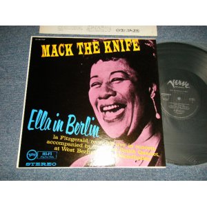 Photo: ELLA FITZGERALD  エラ・フィッツジェラルド  - MACK THE KNIFF : ELLA IN BERLIN エラ・イン・ベルリン (Ex+++/MINT-) / 1973 Version JAPAN Used LP 