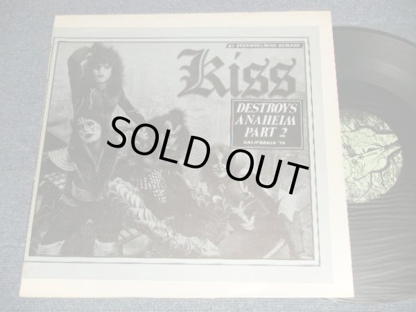 Photo1: KISS - DETROYS ANAHEIM Pt.2 (Ex+/Ex; EDSP) / COLLECTORS (BOOT) Used LP