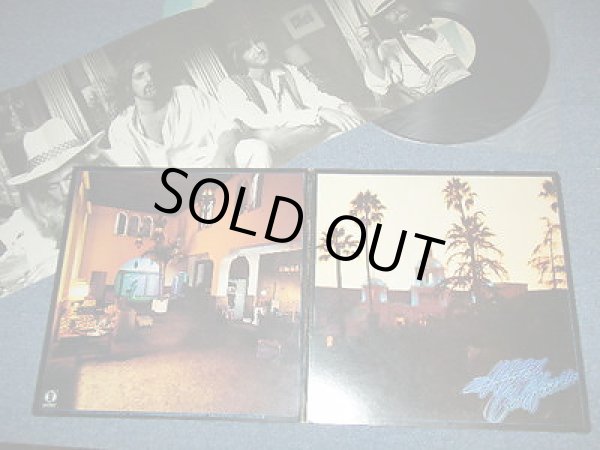 Photo1: EAGLES イーグルス - HOTEL CALIFORNIA (With POSTER) (Ex+/Ex+) / 1976 Japan ORIGINAL Used LP