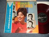 Photo: THE VENTURES ベンチャーズ - The WONDERFUL VENTURES ロック・アルバム (MINT/MINT) / 1967 JAPAN ORIGINAL "SOFT COVER" "¥2,000 Mark" "RED WAX" Used LP With OBI