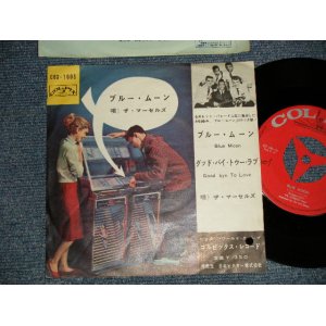 Photo: THE MARCELS ザ・マーセルズ　A)BLUE MOON ブルー・ムーン   B)GOOD BY TO LOVE グッド・バイ・トゥー・ラブ (Ex++/Ex+++ BB, WOBC, WOL, SPLIT) / 1961 JAPAN ORIGINAL Used 7"45 Single