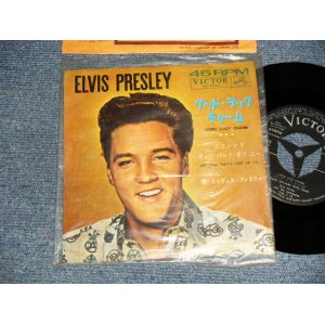 Photo: ELVIS PRESLEY エルヴィス・プレスリー - A)GOOD LUCK CHARM  B)ANYTHING THAT'S PART OF YOU (Ex+++/MNT-) / 1962 JAPAN ORIGINAL "1st ISSUED Version" used 7" 45 rpm Single 