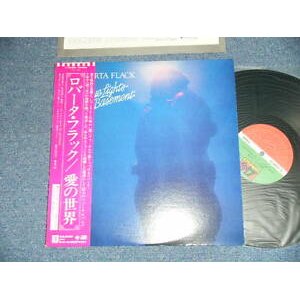 Photo: ROBERTA FLACK ロバータ・フラック -  BLUE LIGHTS IN THE BASEMENT 愛の世界 (Ex+++/MINT-) /1977 JAPAN ORIGINAL Used LP with OBI