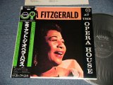 Photo: ELLA FITZGERALD  エラ・フィッツジェラルド  -  AT THE OPERA HOUSE (Ex+++, Ex+/MINT-) / 1981 Version JAPAN REISSUE Used LP with OBI