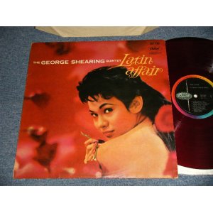 Photo: The GEORGE SHEARING QUINTET ジョージ・シアリング - LATIN AFFAIR シアリング・ラテン・アフェア (Ex+/VG+++) / 1960 JAPAN ORIGINAL "RED WAX" Used LP