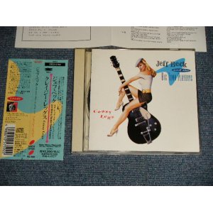 Photo: JEFF BECK and the BIG TOWN PLAYBOYS ジェフ・ベック  - CRAZY LEGS クレイジー・レッグス  / 1993 JAPAN ORIGINAL Used CD With OBI 