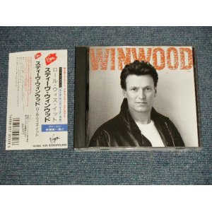 Photo: STEVE WINWOOD スティーヴ・ウインウッド - ROLL WITH IT (MINT-/MINT) / 1988 JAPAN ORIGINAL Used CD With OBI  