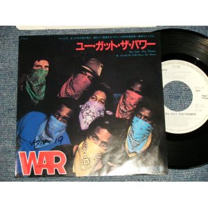 Photo: WAR ウォー - A) YOU GOT THE POWER ユー・ガット・ザ・パワー B) CINCO DE MAYO (Ex++/MINT- SWOFC) / 1982 JAPAN ORIGINAL"WHITE LABEL PROMO" Used 7" 45 rpm Single