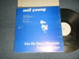 Photo: NEIL YOUNG ニール・ヤング  - LIVE ON SUGAR MOUNTAIN February 1, 1971 (Ex+++/MINT-) / US AMERICA REISSUE BOOT COLLECTOR'S Used LP 