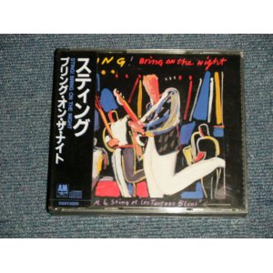 Photo: STING スティング - BRING ON THE NIGHT ブリング・オン・ザ・ナイト  (MINT-/MINT) / 1986 JAPAN ORIGINAL  1st Press "¥5000 Yen Mark" Used 2-CD With OBI
