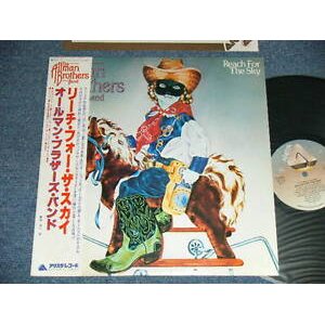 Photo: The ALLMAN BROETHERS BAND オールマン・ブラザーズ・バンド - REACH FOR THE SKY リーチ・フォー・ザ・スカイ (Ex++/MINT-) / 1980 JAPAN ORIGINAL Used LP with OBI 