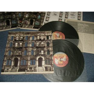 Photo: LED ZEPPELIN レッド・ツェッペリン - PHYSICAL GRAFFITI  "NO POSTER" (Ex+++/MINT-) / 1975 JAPAN 2nd Press Used 2-LP