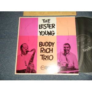 Photo: The LESTER YOUNG -BUDDY RICH TRIO レスター・ヤング＝バディ・リッチ・トリオ - The LESTER YOUNG -BUDDY RICH TRIO  (Ex+++/MINT-) / 1973 JAPAN REISSUE Used LP