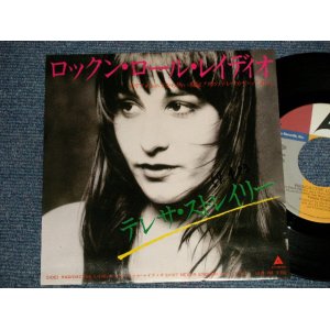 Photo: TERESA STRALEY テレサ・ストレイリー - A)RADIO ACTIVELOVE ロックン・ロール・レィディオ B)NEVER ENOUGH  (Ex+/MINT-, Ex+ SWOFC) / 1989 JAPAN ORIGINAL "PROMO" Used 7" 45rpm SINGLE
