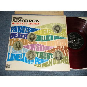 Photo: PRETTY THINGS プリティ・シングス - S. F. SORROW ニュー・ロックの追求 (Ex++/Ex++ EDSP) / 1968 JAPAN ORIGINAL "RED WAX 赤盤" Used LP 