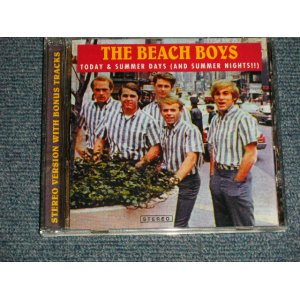 Photo: THE BEACH BOYS - Today & Summer Days (And Summer Nights!!) : STEREO VERSION With BONUS TRACKS (NEW) / 1999 COLLECTOR'S BOOT "BRAND NEW" CD