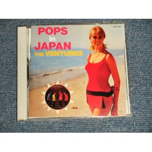 Photo: THE VENTURES ベンチャーズ - POPS IN JAPAN (MINT-/MINT)/ 1990 JAPAN UsedCD 