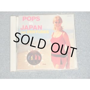 Photo: THE VENTURES ベンチャーズ - POPS IN JAPAN (MINT-/MINT)/ 1990 JAPAN UsedCD 