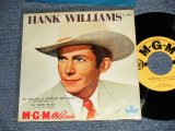 Photo: HANK WILLIAMS ハンク・ウイリアムス -HANK WILLIAMS - A)Six More Miles (To The Graveyard) シックス・モア・マイルズ  B)My Son Calls Another Man Daddy 俺が本当の親父だよ  (Ex++/Ex++) / 1957 JAPAN ORIGINAL Used 7" 45rpm SINGLE