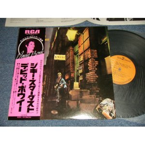 Photo: DAVID BOWIE デビッド・ボウイ - THE RISE AND FALL OF ZIGGY STARDUST  ジギー・スターダスト (MINT-/MINT) / 1976 Version JAPAN REISSUE Used LP with OBI