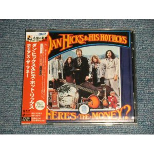 Photo: DAN HICKS & HOT LICKS ダン・ヒックス&ザ・ホット・リックス - WHERE'S THE MONEY ホエアズ・ザ・マネー (SEALED) / 2001 JAPAN ORIGINAL "BRAND NEW SEALED" CD with OBI