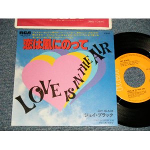 Photo: JAY BLACK (JAY & AMERICANS) ジェイ・ブラック - A)LOVE IS IN THE AIR 恋は風にのって  B)(DON'T GO) PLEASE STAY プリーズ。デイ(MINT-/MINT-) / 1978 JAPAN ORIGINAL Used 7"45 Single