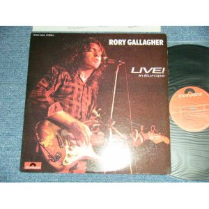 Photo: RORY GALLAGHER ロリー・ギャラガー - LIVE IN EUROPE (Ex++/MINT-)   / 1973 JAPAN ORIGINAL Used LP