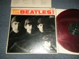 Photo:  THE BEATLES  - MEET THE BEATLES ビートルズ! (¥1500 Price Mark) (MINT-/MINT)   / 1964 JAPAN ORIGINAL "RED WAX Vinyl" MONO Used LP