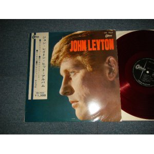 Photo: JOHN LEYTON ジョン・レイトン - JOHNLEYTON HIT ALBUM  ジョン・レイトン・ヒット・アルバム (Ex+/Ex+++) /1964 JAPAN ORIGINAL "RED WAX" Used LP with OBI