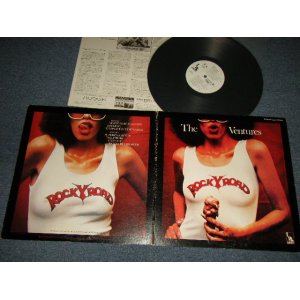 Photo: THE NEW VENTURES ニュー・ベンチャーズ - ROCKY ROAD ロッキー・ロード (Ex+++/MINT) / 1976 JAPAN ORIGINAL"WHITE LABEL PROMO"  Used LP 