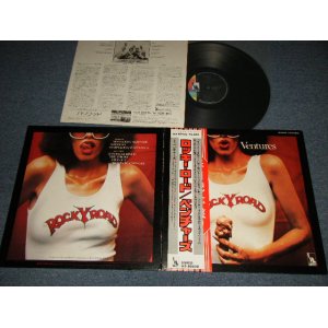 Photo: THE NEW VENTURES ニュー・ベンチャーズ - ROCKY ROAD ロッキー・ロード (Ex+++/MINT) / 1976 JAPAN ORIGINAL Used LP with OBI