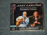 Photo: LARRY CARLTON, ROBBEN FORD ラリー・カールトン,  ロベン・フォード - LIVE LARRY CARLTON with ROBBEN FORD ライヴ!/ラリー・カールトン・ウィズ・ロベン・フォード (SEALED)  / 2010 JAPAN "BRAND NEW SEALED"  CD with OBI 