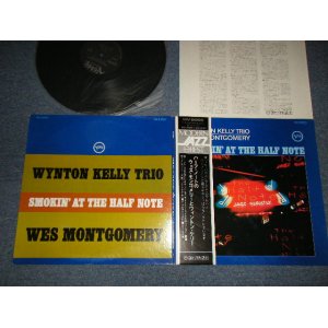 Photo: WINTON KELLY TRIO WES MONTGOMERY ウイントン・ケリー ウエス・モンゴメリー - SMOKIN' AT THE HALF NOTE (Ex+++, Ex/MINT) / 1973 JAPAN Used LP  with OBI