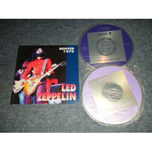 Photo: LED ZEPPELIN - DENVER 1970 (NEW) / ORIGINAL COLLECTORS(BOOT) "Mini-LP PAPER SLEEVE" "BRAND NEW" 2-CD 