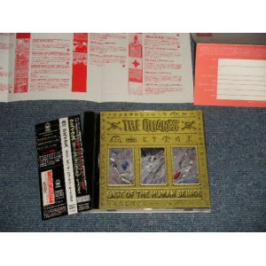 Photo: THE QUAKES - LAST OF THE HUMAN BEING (MINT/MINT)  / 2003 JAPAN ORIGINAL "PROMO" Used CD with OBI 