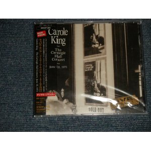 Photo: CAROLE KING キャロル・キング - THE CARNEGIE HALL CONCERT  June 18, 1971 カーネギー・ホール・コンサート (SEALED) / 2004 JAPAN "BRAND NEW SEALED" CD With OBI