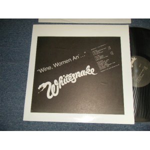 Photo: WHITESNAKE - WINE, WOMEN AN'... (MINT/MINT-) / 1983 ORIGINAL "COLLECTOR'S / BOOT" Used LP 