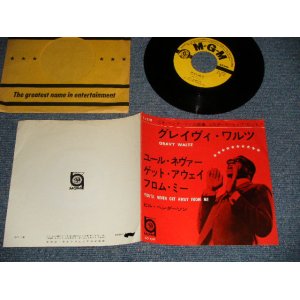 Photo: BILL HENDERSON ビル。ヘンダーソン - A)GRAVY WALTZ グレイヴィ・ワルツ   B)YOU'LL NEVER GET AWAY FROM ME (Ex++/Ex+++ WOBC) / 1963 JAPAN ORIGINAL Used 7" Single 